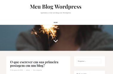 Como criar um blog WordPress?